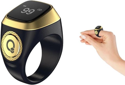 Digital Tasbeeh Ring — Smart Dhikr Counter