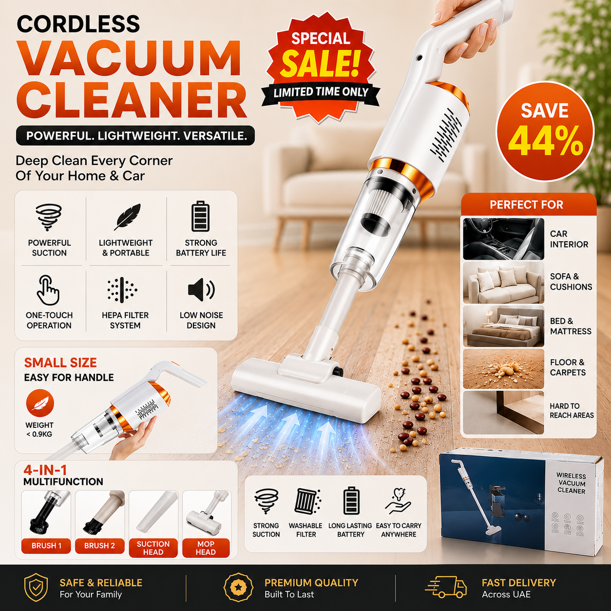 Cordless Mini Handheld Vacuum