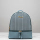 Royal Striped Backpack